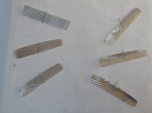 A selection of combs.