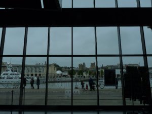 View of the harbour from the M shed