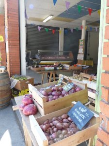 A stall at Les Halles