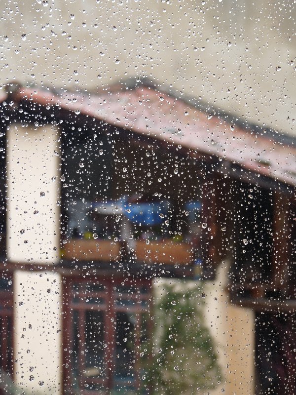 View from our bedroom window, today and every day this week