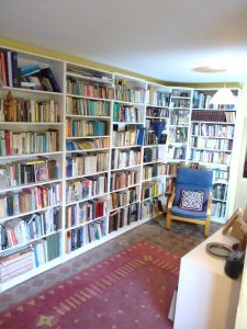 The study, before downsizing started.