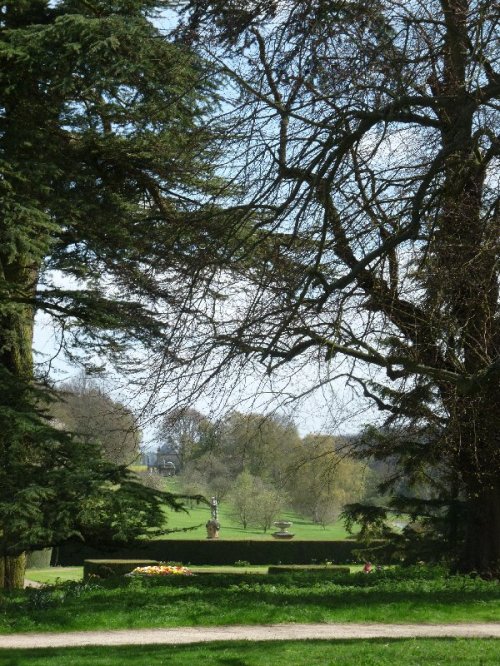 A final glance at the parkland surrounding the house.