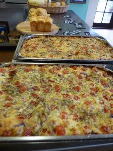 Focaccia in waiting.