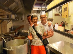 The kitchen at Mario's