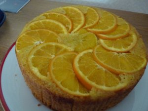 Polenta and Olive Oil Orange Cake