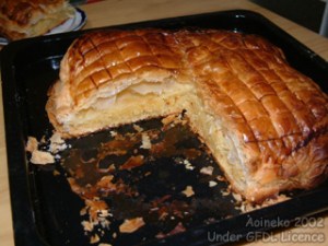 Galette des rois, courtesy of Wikimedia Commons