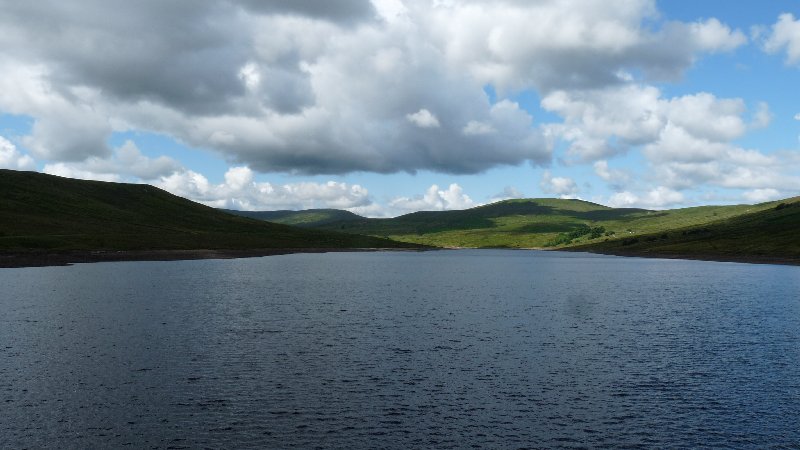 Scar House Reservoir, scene of our bird-watching walk.