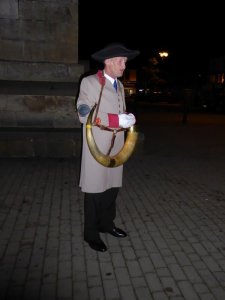 The Wakeman and his horn.