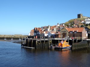The harbour at Whitby.