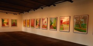 David Hockney at Salts Mill.