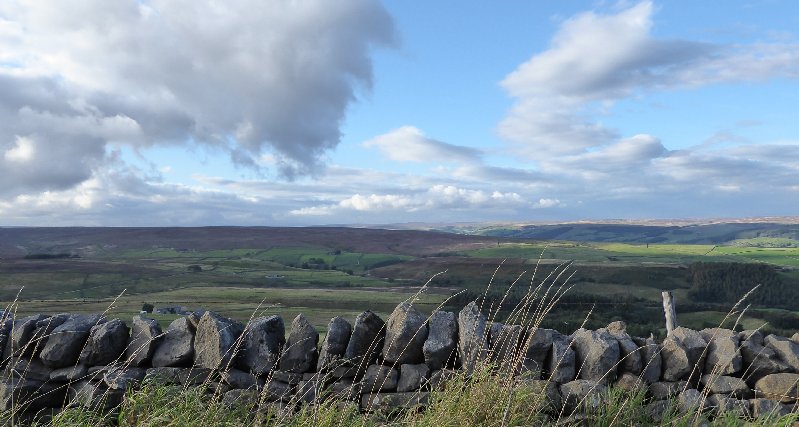 Countryside near Keighley.