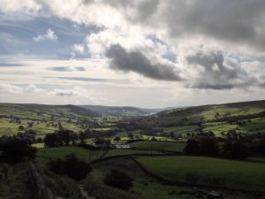 The view from Middlesmoor, Nidderdale.
