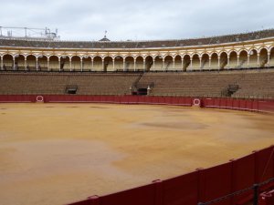 Plaza de Toros de la Maestranza: not a bull in sight today.