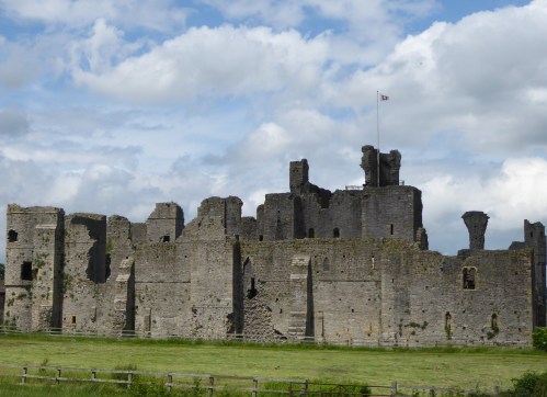 The ruins of Middleham Castle.