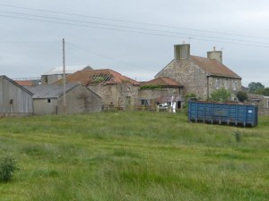 If it survives the cut, you'll hear Clare painting a word-portarit of this farmhouse during the programmme.