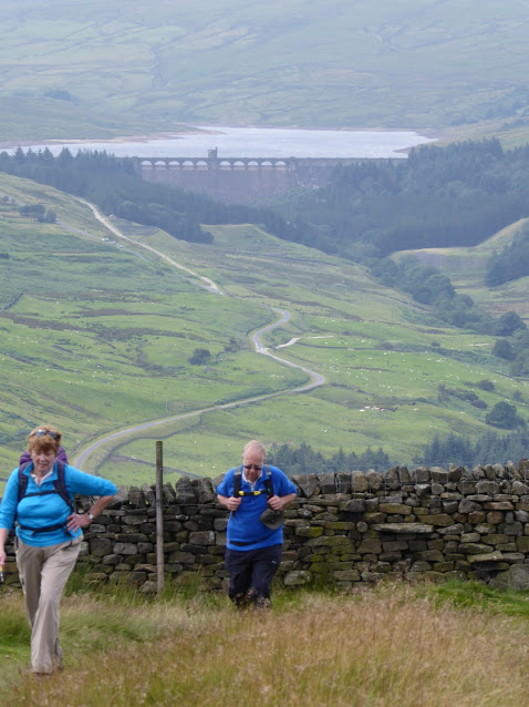 The road less taken from Scar House Reservoir