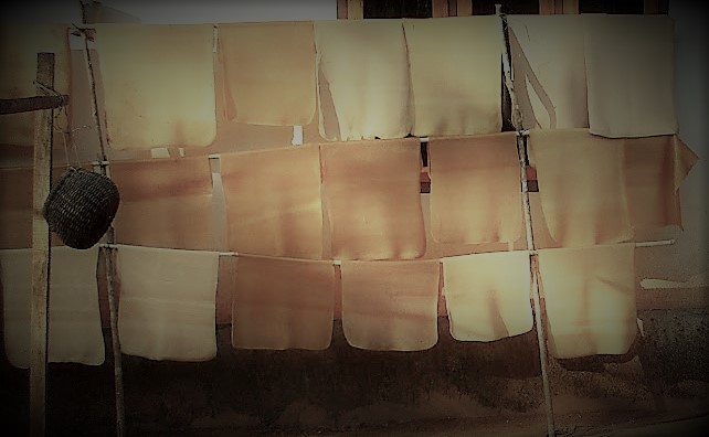 Latex on a line: and brollies beyond the&nbsp;window