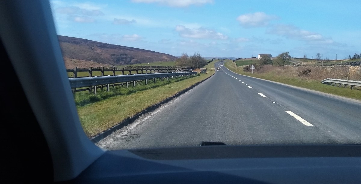 What the car window&nbsp;saw