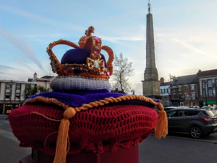 Ripon Yarn Bombs for the&nbsp;King