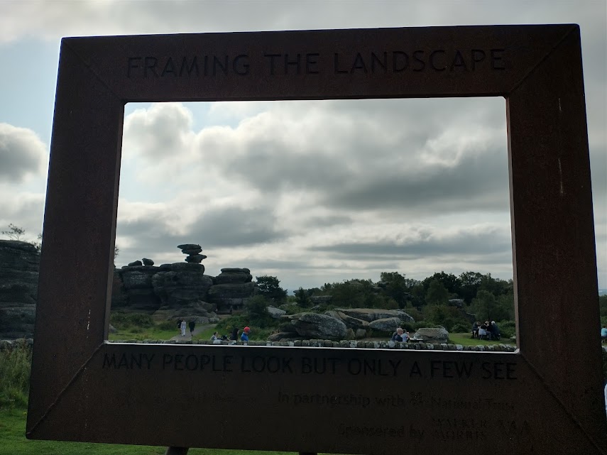 Brimham Rocks Framed