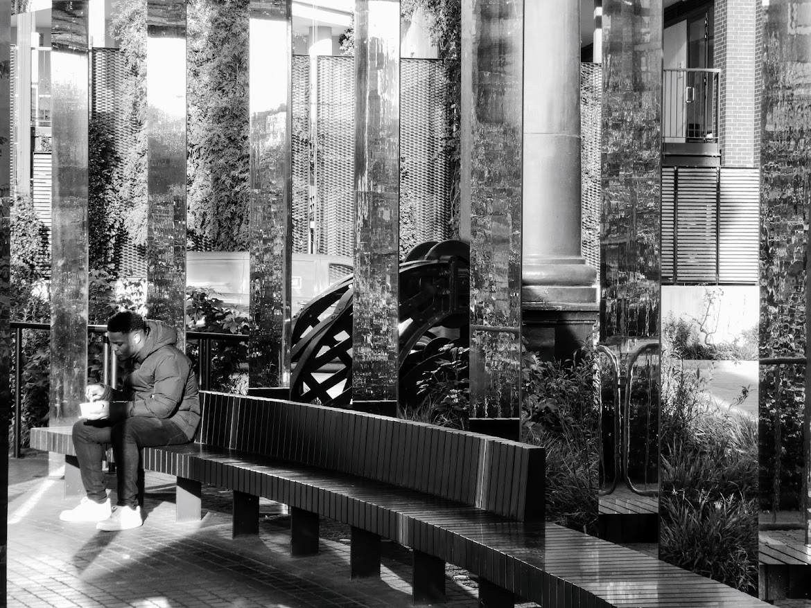 Bench at the&nbsp;Gasholder