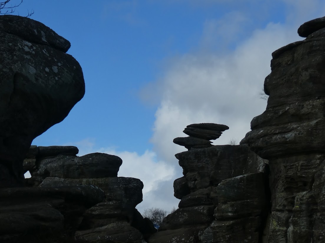 Bruman Rocks Brimham Rocks: a Wild Place, Once the Haunt of Druids – From Pyrenees ...