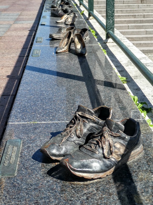 Shoes on a Bridge
